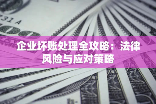 武汉企业坏账处理全攻略：法律风险与应对策略