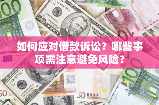武汉如何应对借款诉讼？哪些事项需注意避免风险？