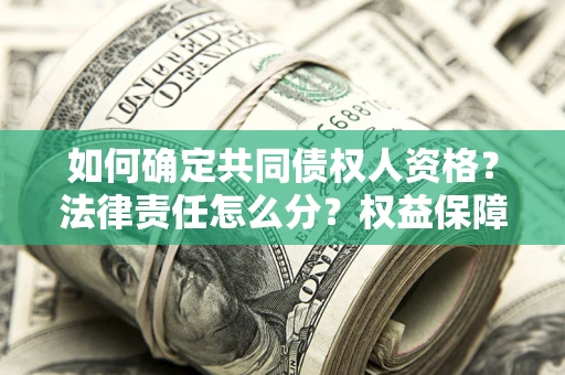 武汉如何确定共同债权人资格？法律责任怎么分？权益保障技巧揭秘！