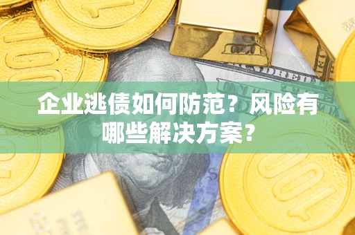 武汉企业逃债如何防范？风险有哪些解决方案？