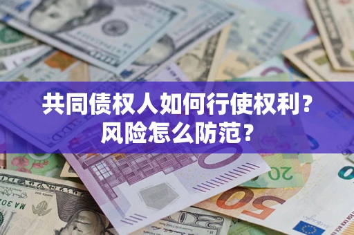 武汉共同债权人如何行使权利？风险怎么防范？