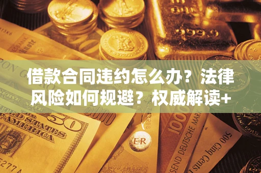 武汉借款合同违约怎么办？法律风险如何规避？权威解读+实用指南