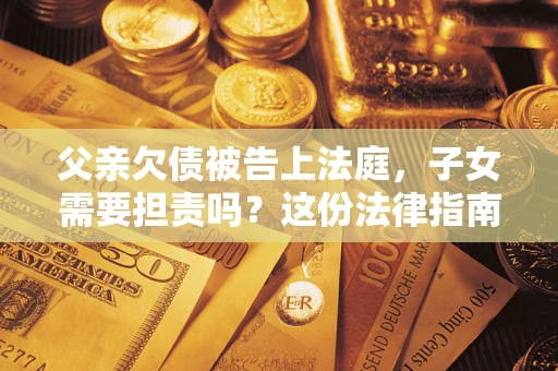 武汉父亲欠债被告上法庭，子女需要担责吗？这份法律指南必须看完