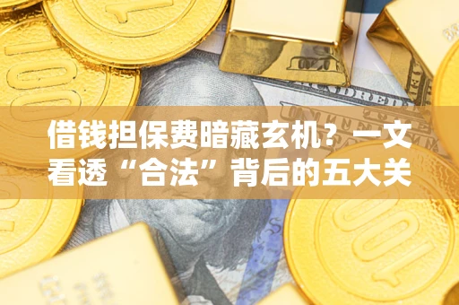 武汉借钱担保费暗藏玄机？一文看透“合法”背后的五大关键陷阱