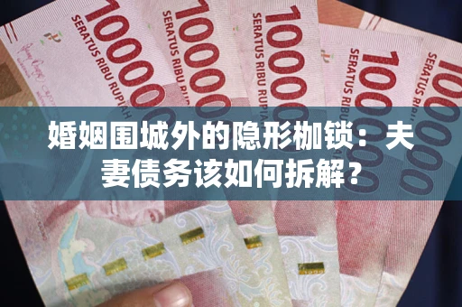 武汉婚姻围城外的隐形枷锁：夫妻债务该如何拆解？